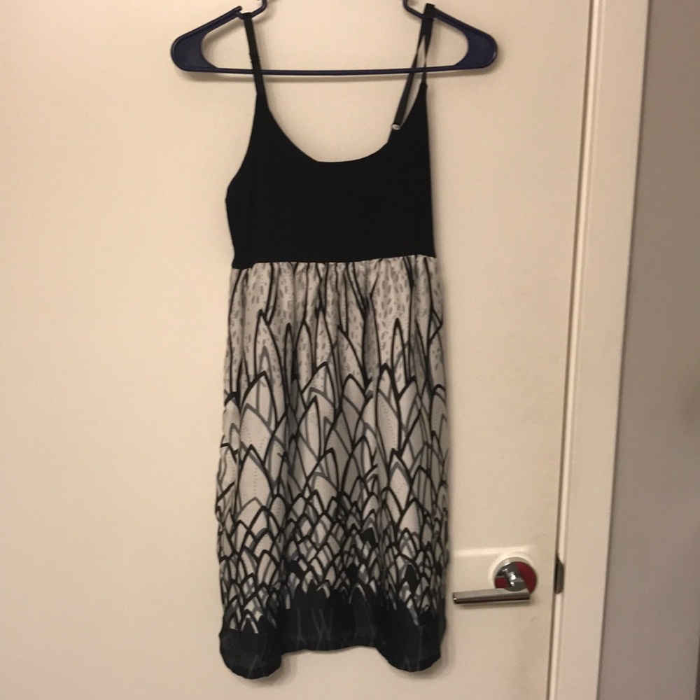 Black and White Dress